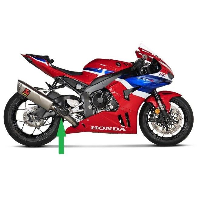 YZF-R1 15~ リンクパイプ AKRAPOVIC カーボンヒートガードヤマハ YZF