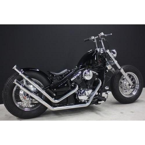 Garage T＆F ガレージ アップトランペットマフラー バルカン400