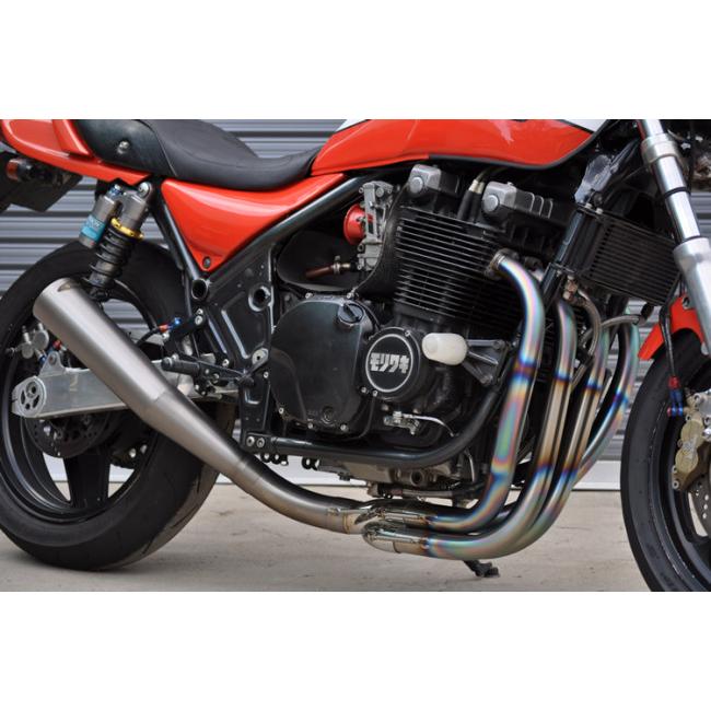 POWER BUILDER パワービルダー 手曲げメガホンマフラー ZEPHYR1100