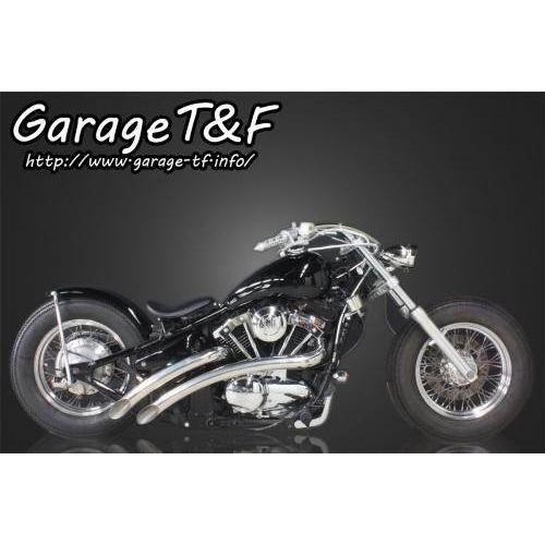 Garage T＆F ガレージ ベントマフラー タイプ1 カラー：ステンレス