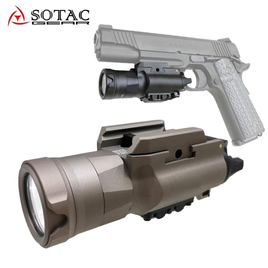SOTAC SF XH35タイプ ウェポンライト DE : web shop アシュラ - 通販