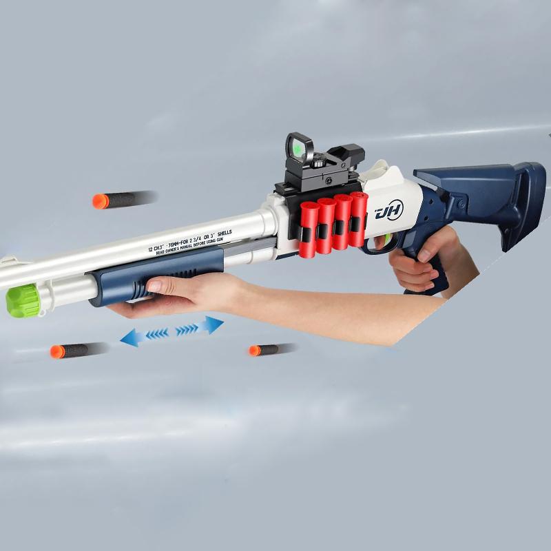M1014タイプ カート式 スポンジショットガン White/Blue : web shop