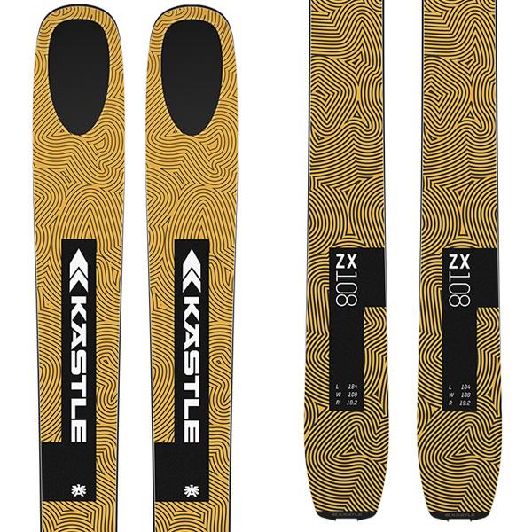 KASTLE フリーライドスキー 2026 ZX 108 スキー板 単品 (板のみ