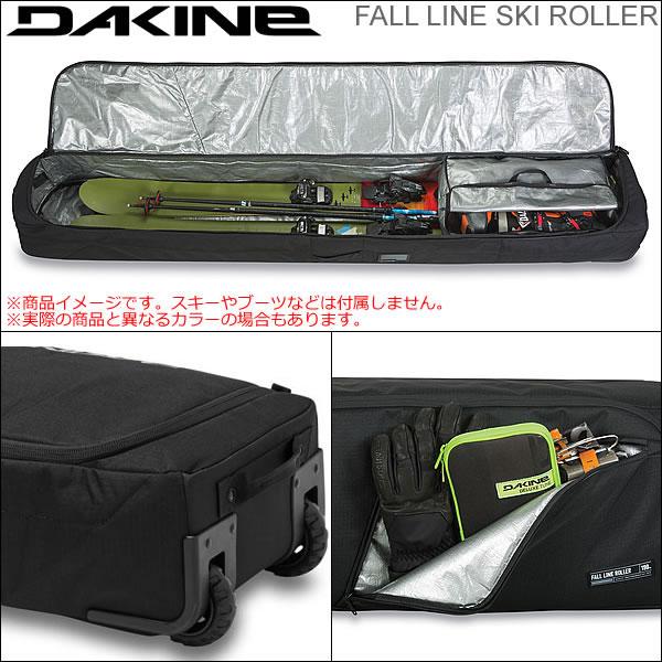 DAKINE（ダカイン） スキーケース FALL LINE SKI ROLLER 190cm Black