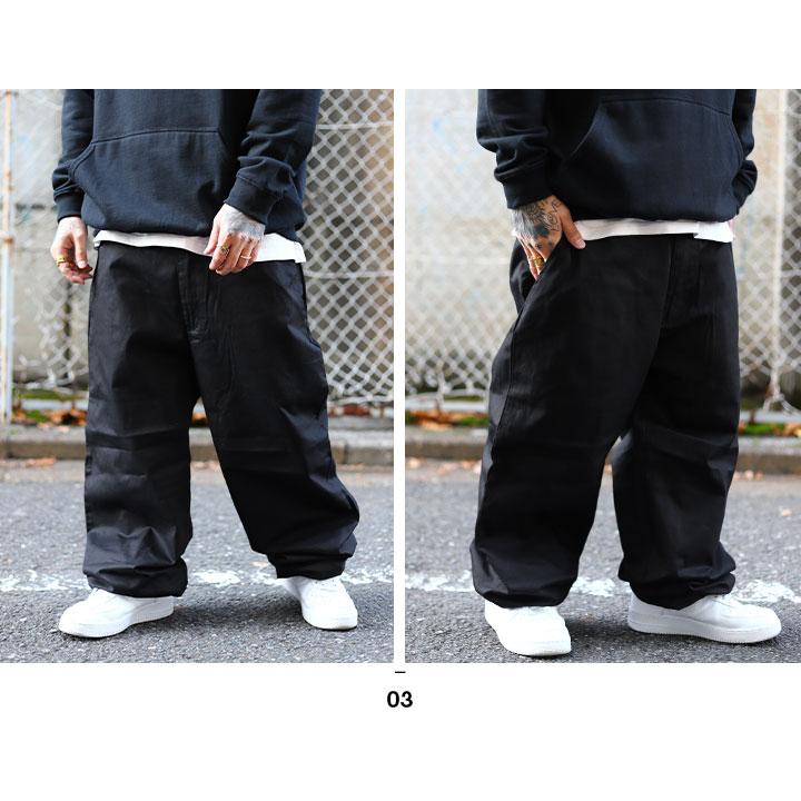 WEEKIN DENIM チノパン 極太 バギーパンツ 大きいサイズ ウィーキン