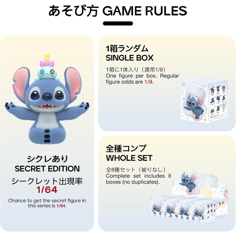 新品未開封・即納) TOPTOY ディズニー スティッチ 元気ヨガ ブラインド