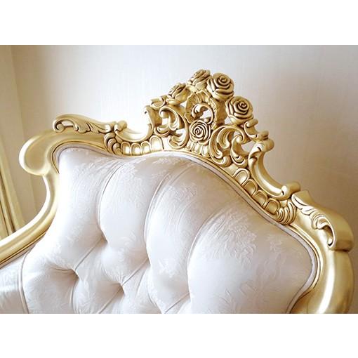 輸入 オーダー家具 ロココ調ソファ ヴィクトリアンスタイル 1シーター