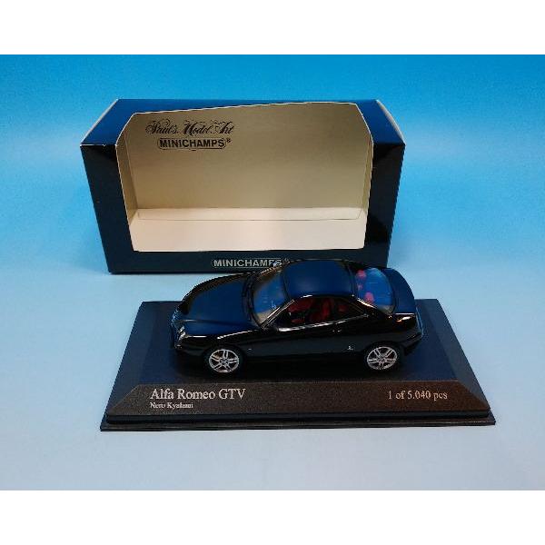 ミニチャンプス PMA 1/43 アルファロメオ GTV 2003 ブラック 400120300