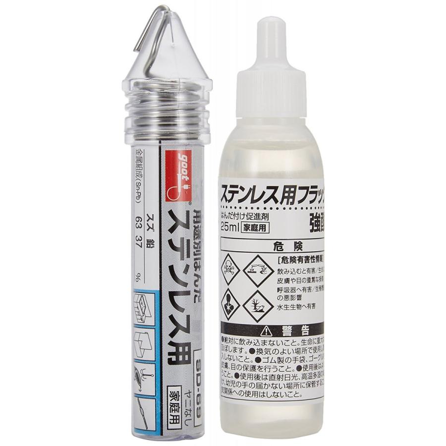 goot 太洋電機産業 ステンレス用フラックス・はんだセット BS-4A