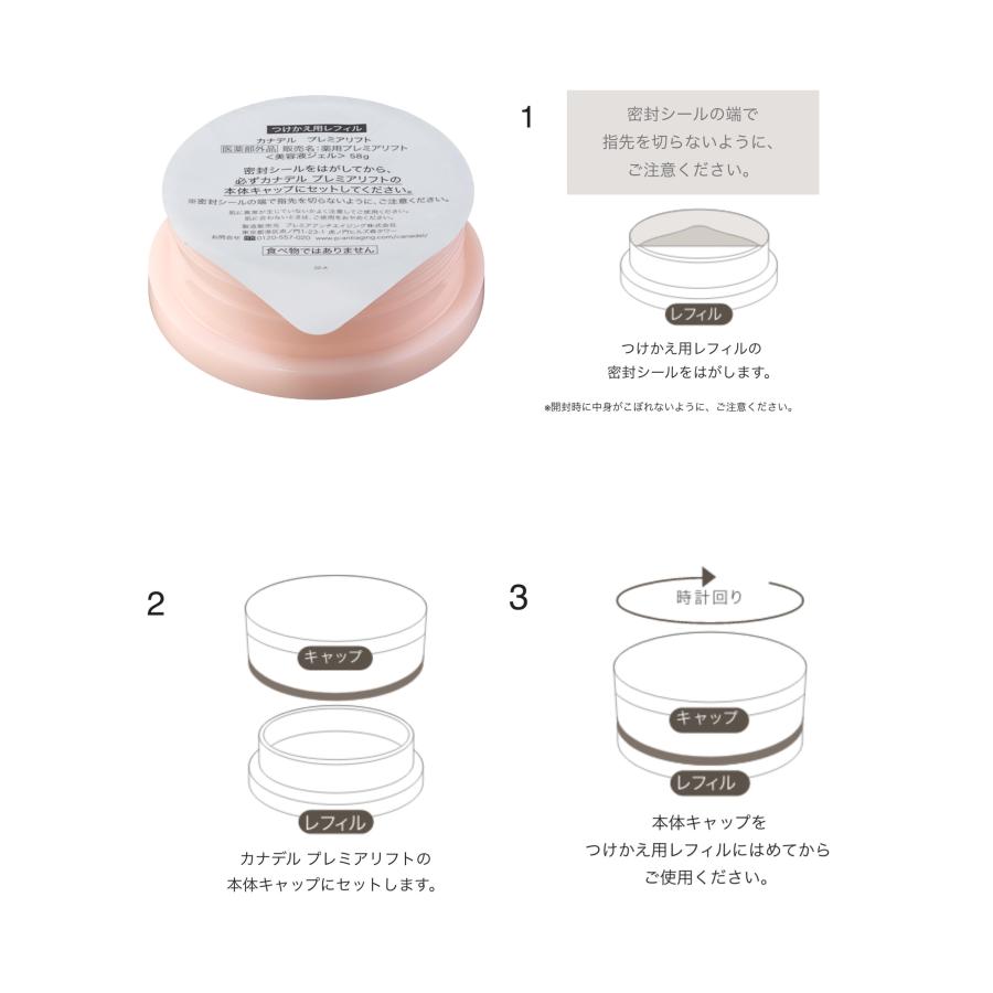 CANADEL カナデル プレミアリフト オールインワン 美容液ジェル