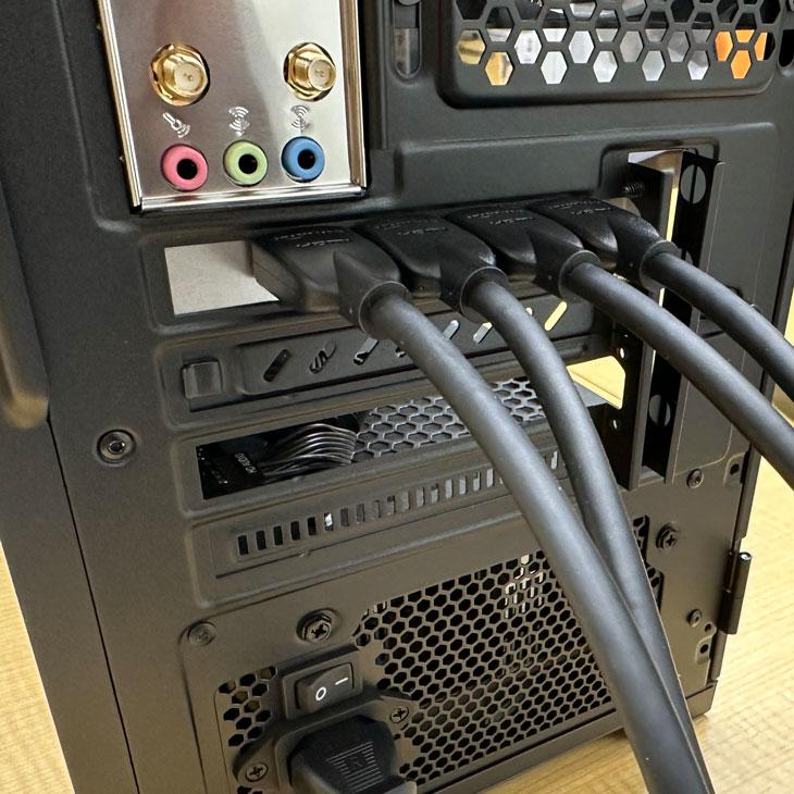 トレーディングPC4 FX 株 デイトレ 仮想通貨 22型×4画面マルチモニタ