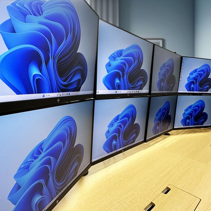 ProDesk トレーディングPC FX 株 デイトレ 仮想通貨 8画面マルチモニタ