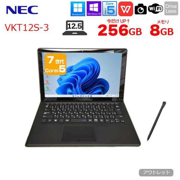 VersaPro 【中古 タブレット】NEC VKT12S-3 VS-3 2in1 Office Win10 or
