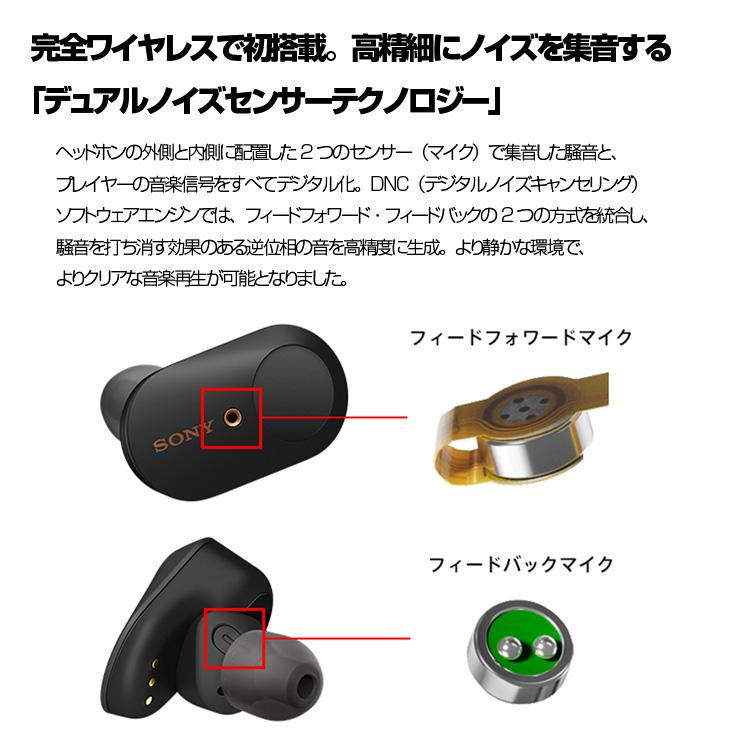 SONY（ソニー） SONY WF-1000XM3 完全ワイヤレス ノイズキャンセリング