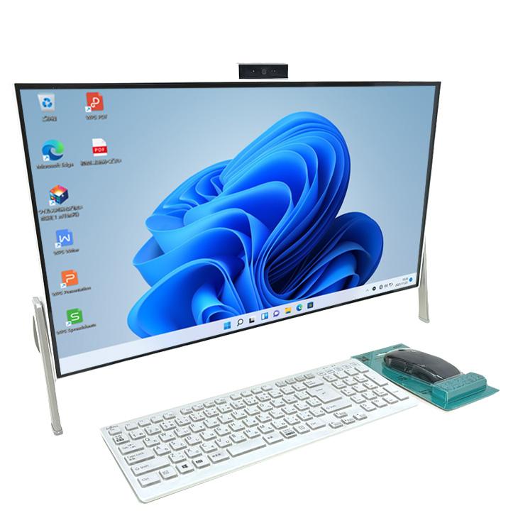 富士通 ESPRIMO WF1/D1 中古 一体型 地デジ Office Win11home キー