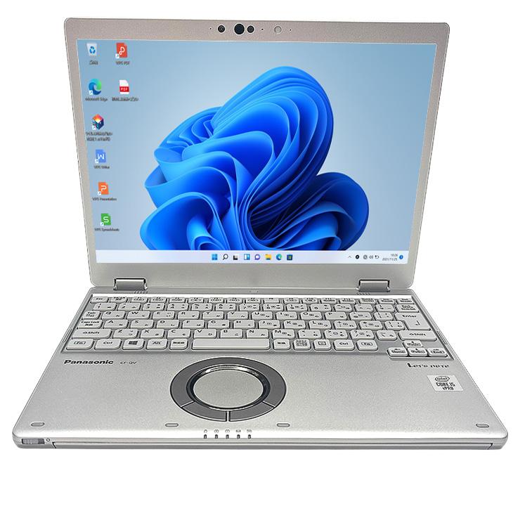 中古パソコン 】Panasonic CF-QV9 中古 レッツ Office Win11 ノート