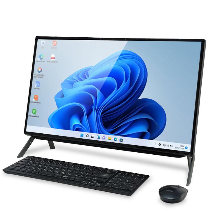 富士通（FUJITSU） ESPRIMO FH77/F3 中古 一体型 地デジ Office