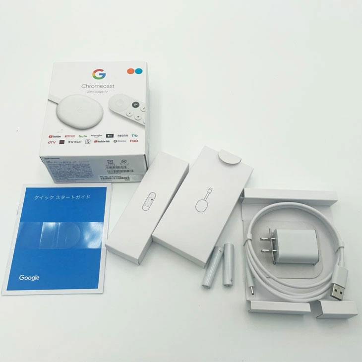 クロームキャスト 【中古美品】Googleグーグル Chromecast with Google