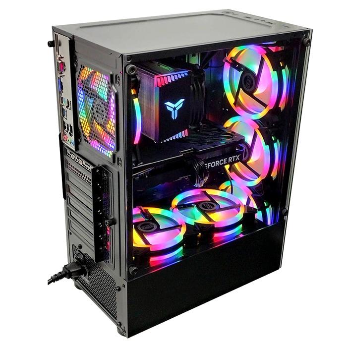 PASOUL ゲーミングPC ブラック GeForce RTX3060Ti 第14世代 Intel