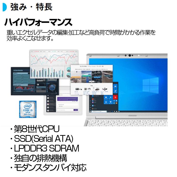 Panasonic CF-SV8 中古 レッツノート 選べるカラー Office Win11 or