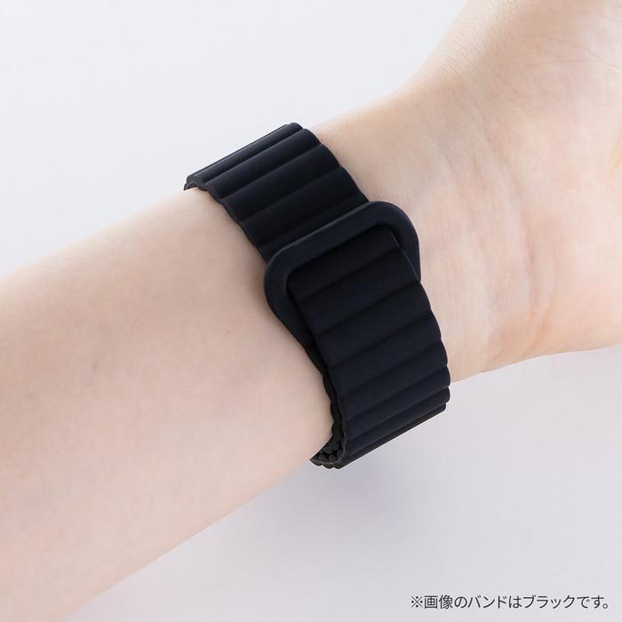 アップルウォッチ バンド マグネットシリコン マグネット シリコン