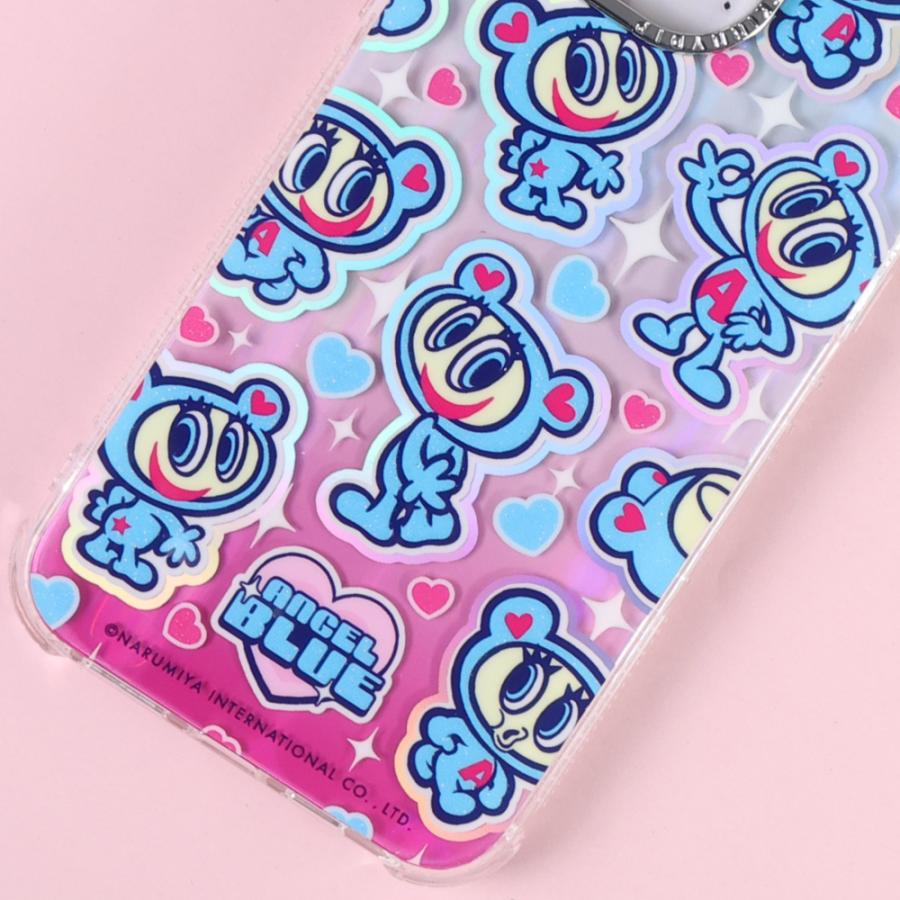 iPhone 15 Pro Max ケース エンジェルブルー キャラクター アイフォン