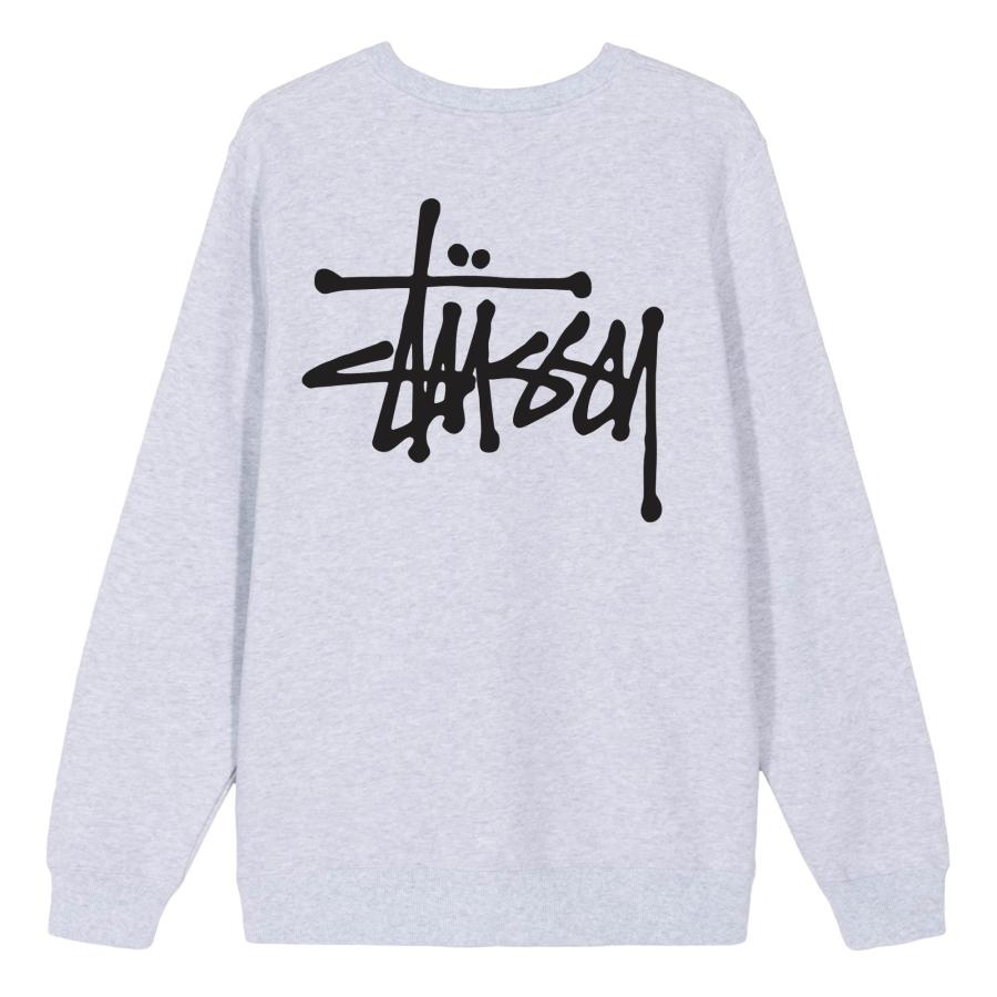 STUSSY（ステューシー） BASIC STUSSY CREW 裏起毛 フード フーディ