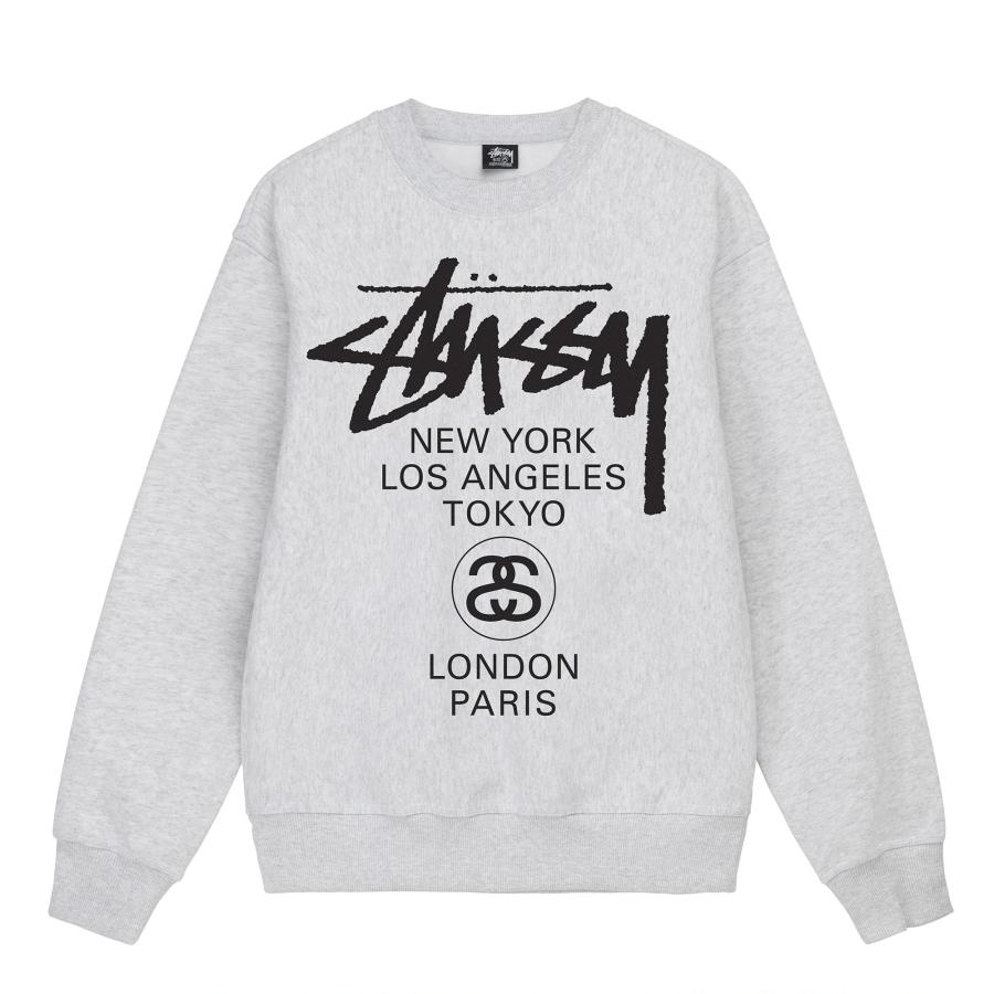 STUSSY（ステューシー） STUSSY WORLD TOUR CREW ステューシー