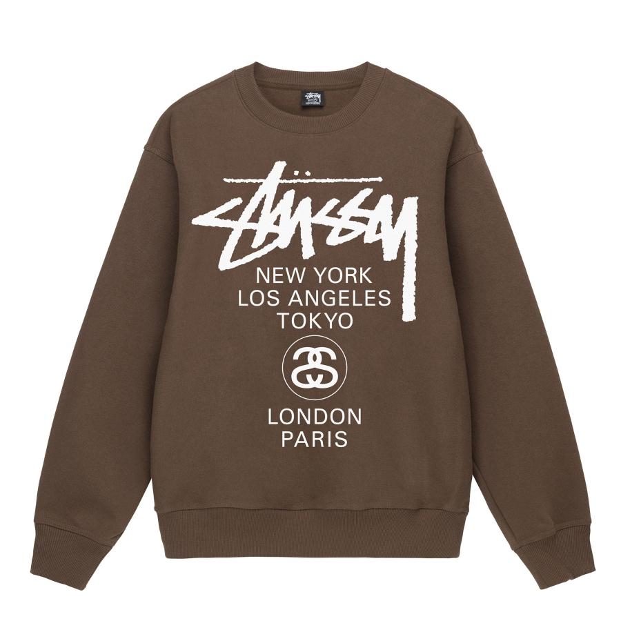 STUSSY（ステューシー） STUSSY WORLD TOUR CREW ステューシー