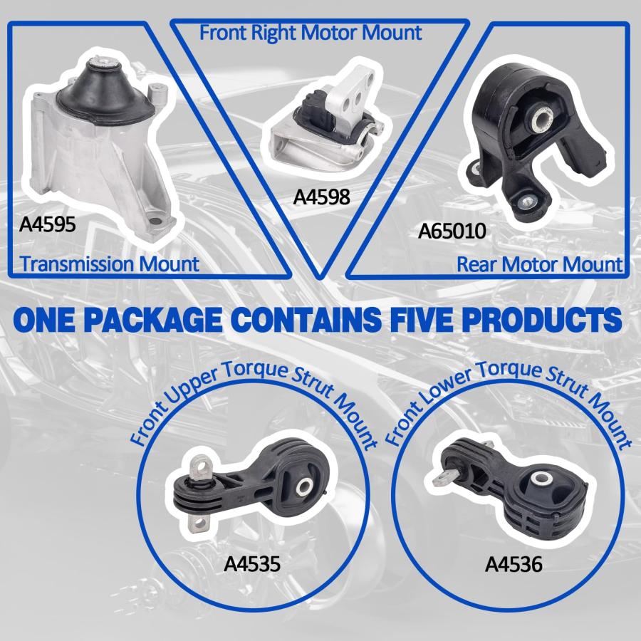 35 4個 エンジンマウントセット、エンジンモーターマウント&センター