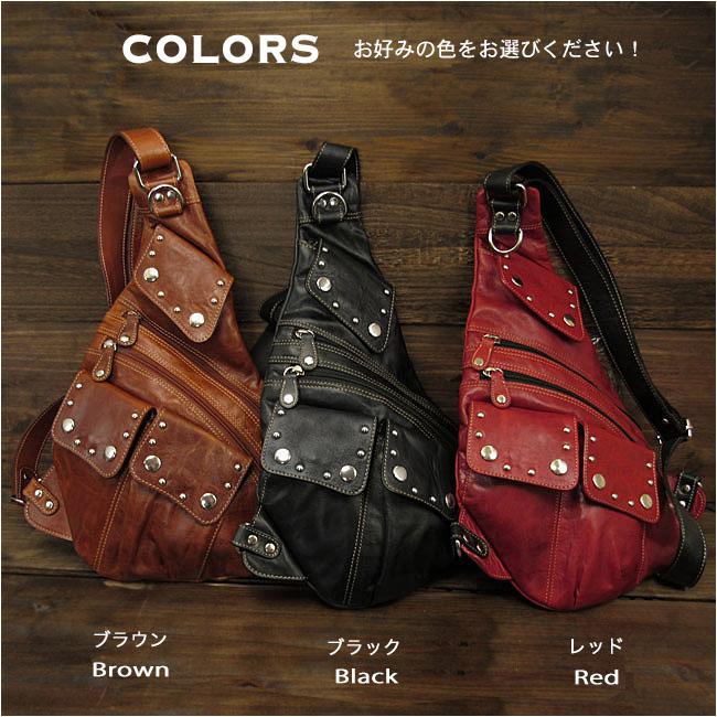 レザー ボディバッグ 斜めがけバッグ ワンショルダー 旅行バッグ