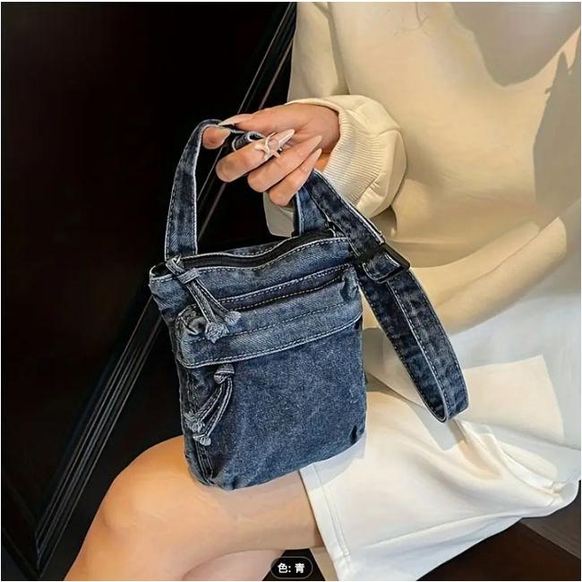 デニム ショルダーポーチ スマホショルダー ショルダーバッグ