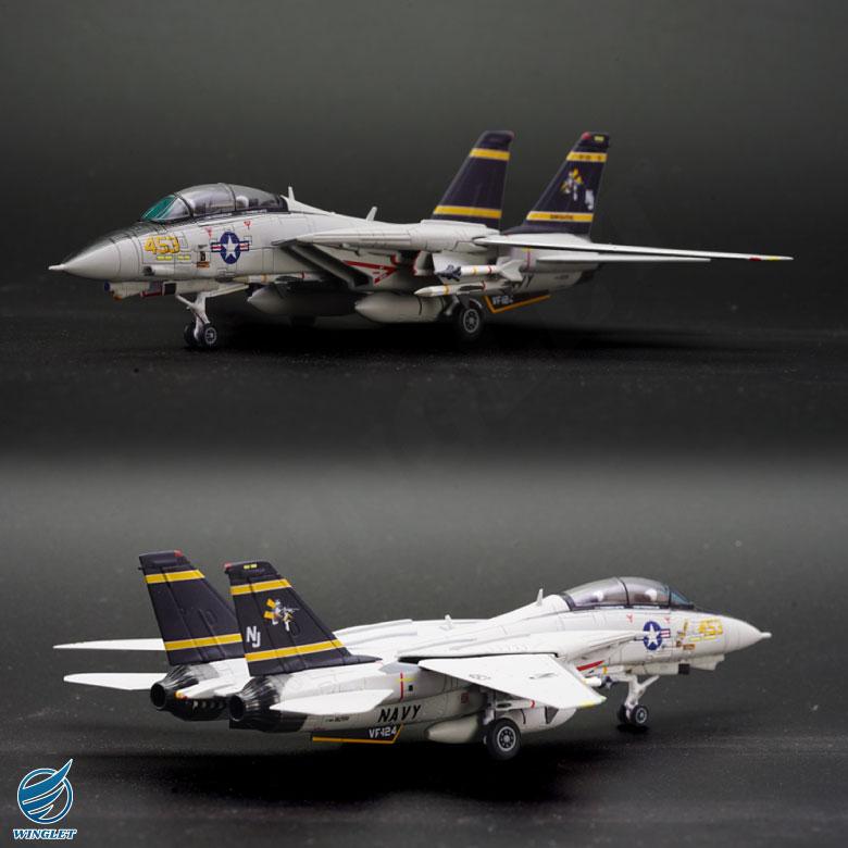ダイキャストモデル 1/144 F-14A トムキャット アメリカ海軍 VF-124