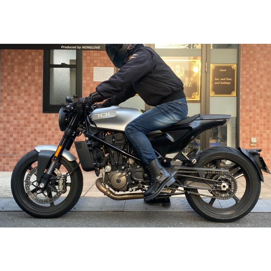 厚底ファルコン 本革バイクブーツ ◇当日出荷(平日正午12：00までのご