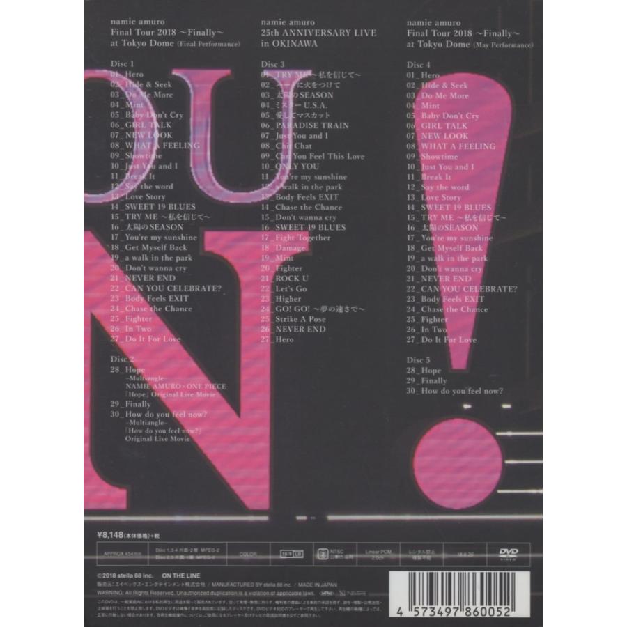 安室奈美恵 / namie amuro Final Tour 2018 〜Finally〜 2018.08.29