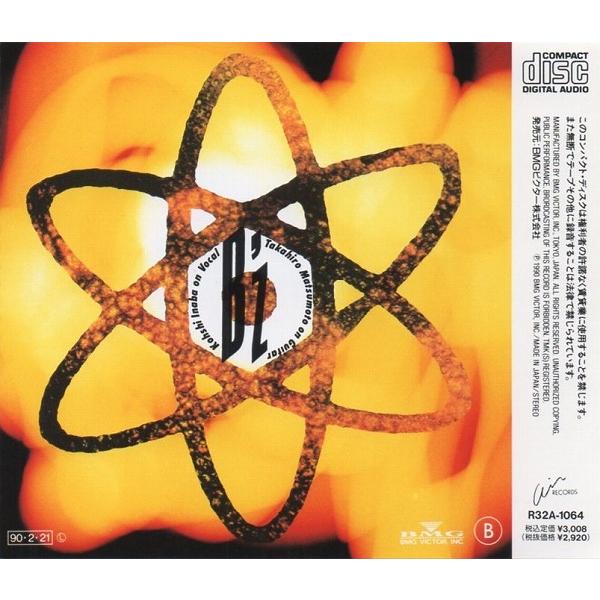B'z / BREAK THROUGH ブレイク・スルー 1990.02.21 3rdアルバム R32A