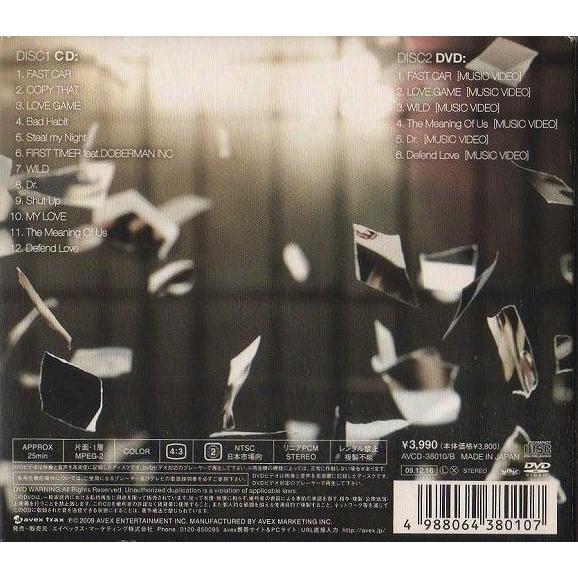 安室奈美恵 / PAST＜FUTURE 2009.12.16 9thアルバム CD+DVD デジパック