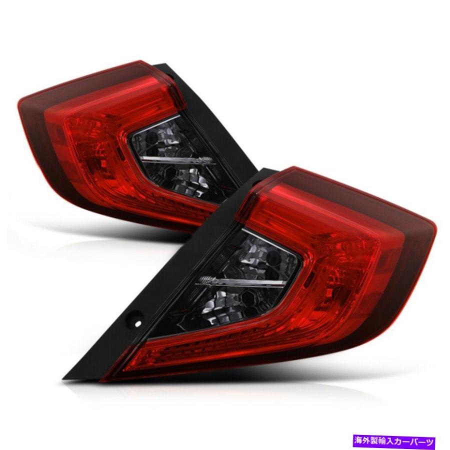USテールライト 16-21ホンダシビック4ドアセダンペアテールライト