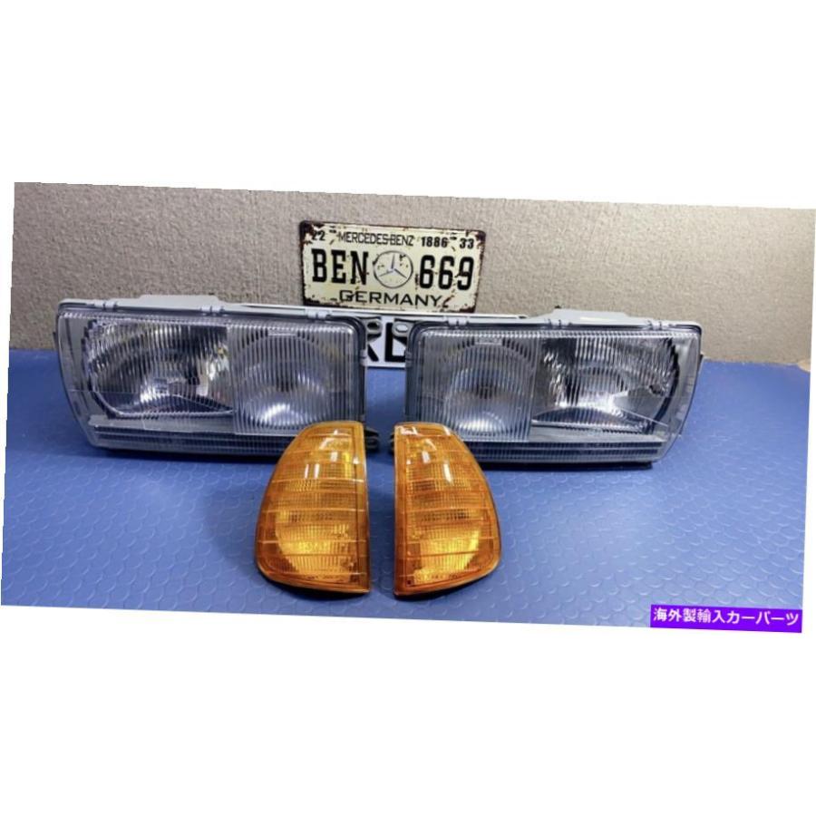 USヘッドライト メルセデスベンツW123ヘッドライト+シグナルライト