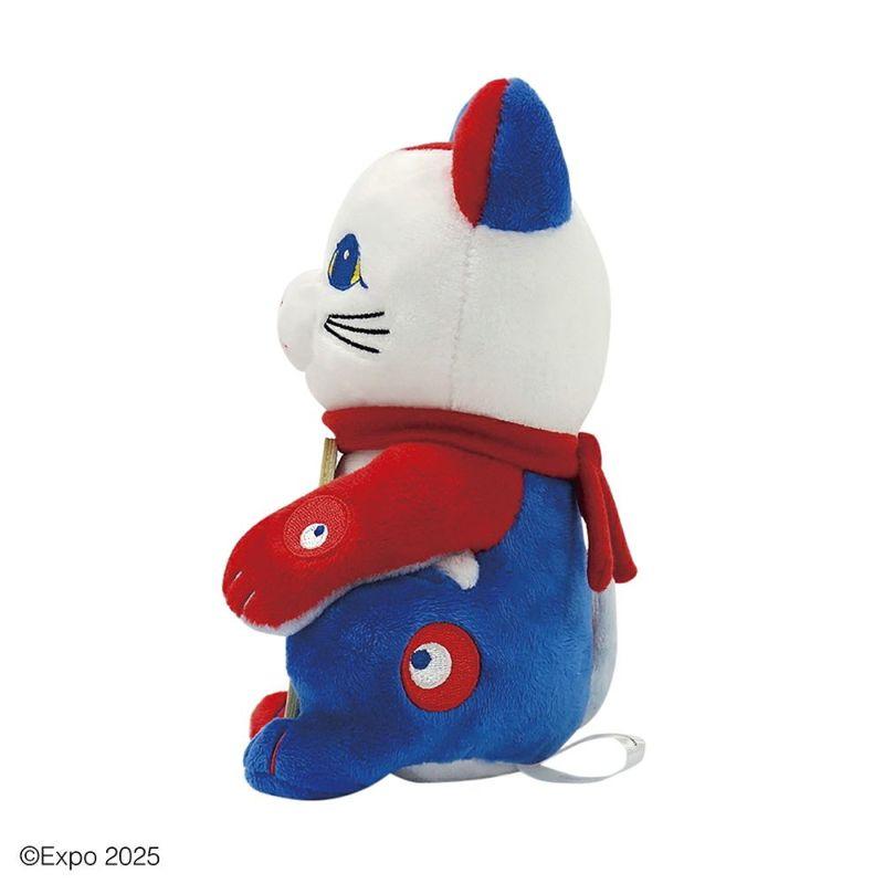 吉徳大光 大阪・関西万博 公式グッズ 招き猫ぬいぐるみ EXPO2025