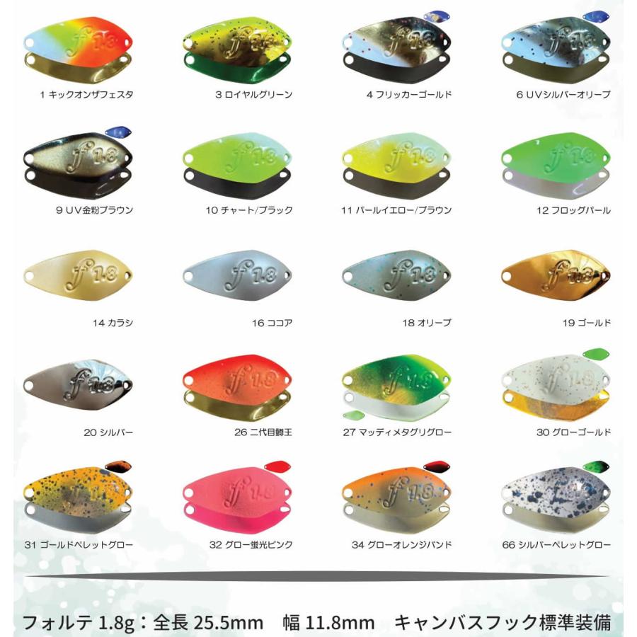 ベルベットアーツVelnet-arts フォルテforte 1.8g お一人様各色一個