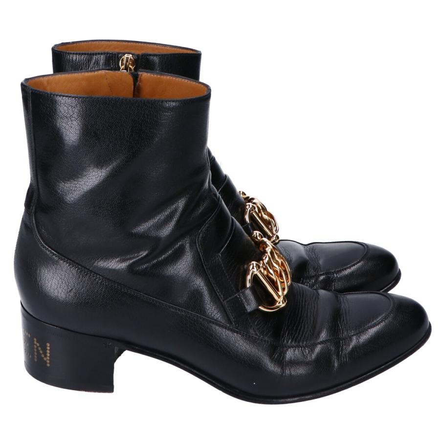 GUCCI（グッチ） 585857 KITTENヒール ホースビットチェーン サイド