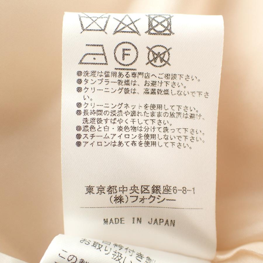 FOXEY（フォクシー） 美品/ 41449 Jessicaジェシカ ツイード 白襟 半袖