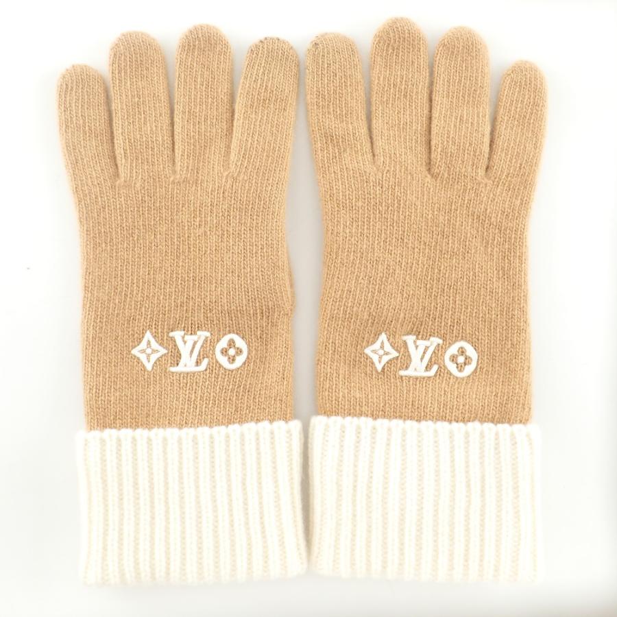 美品 LOUIS VUITTON ルイ ヴィトン 22年製 M77930 グローブ・LV ヘッド