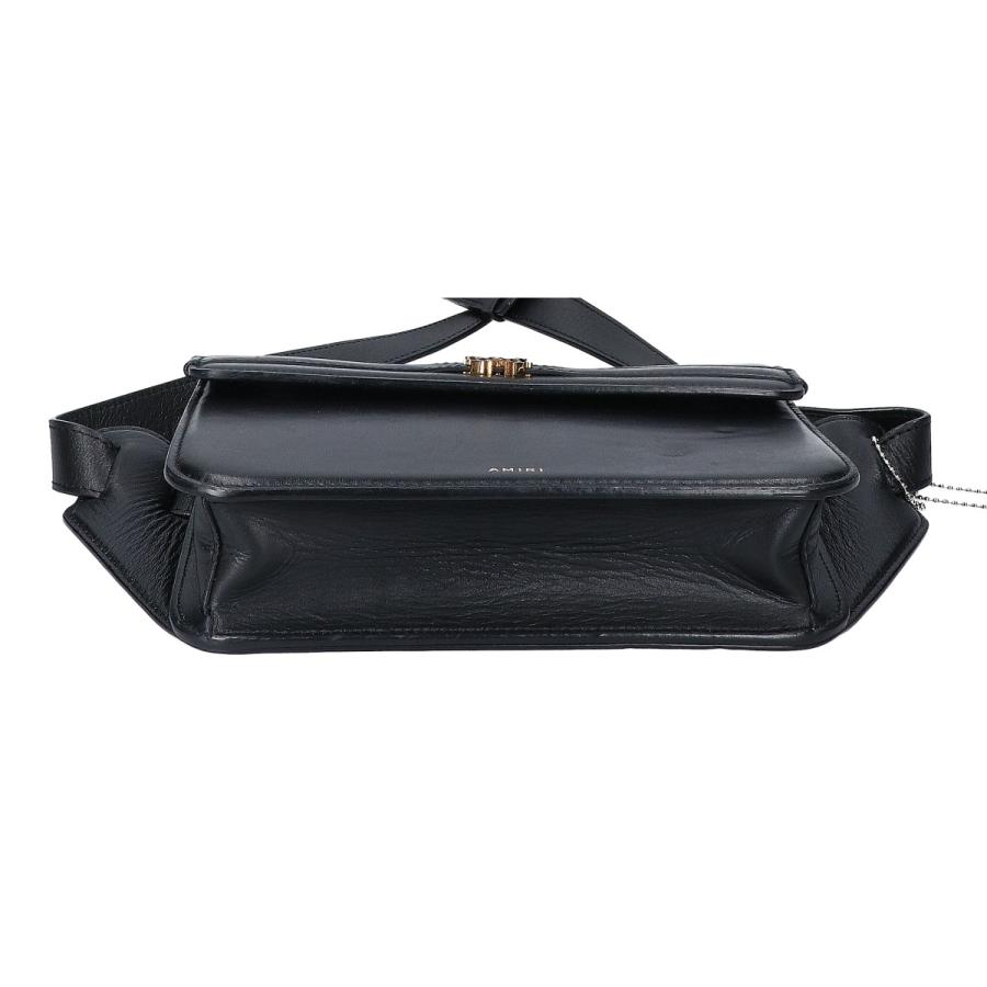 AMIRI アミリ レザー クロスボディ ショルダーバッグ ブラック