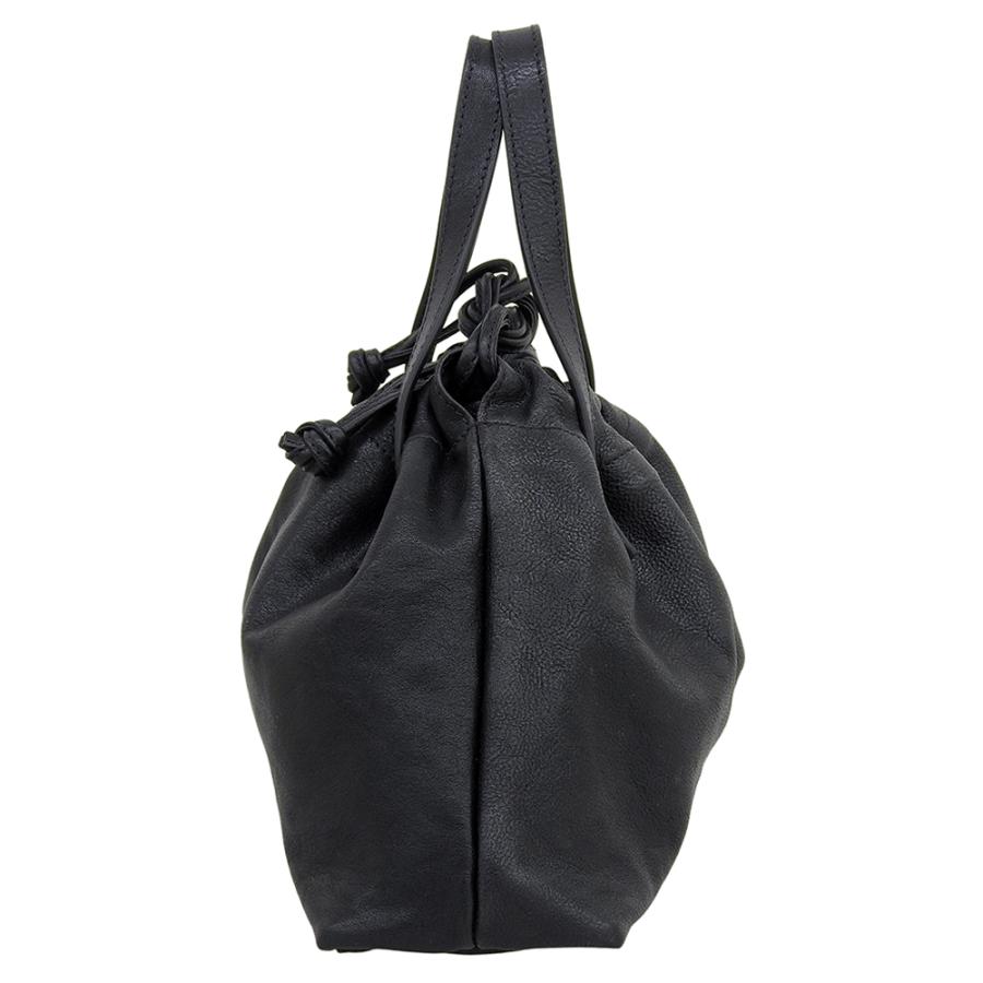 IL BISONTE（イルビゾンテ） レザー 巾着 ハンドバッグ レディース