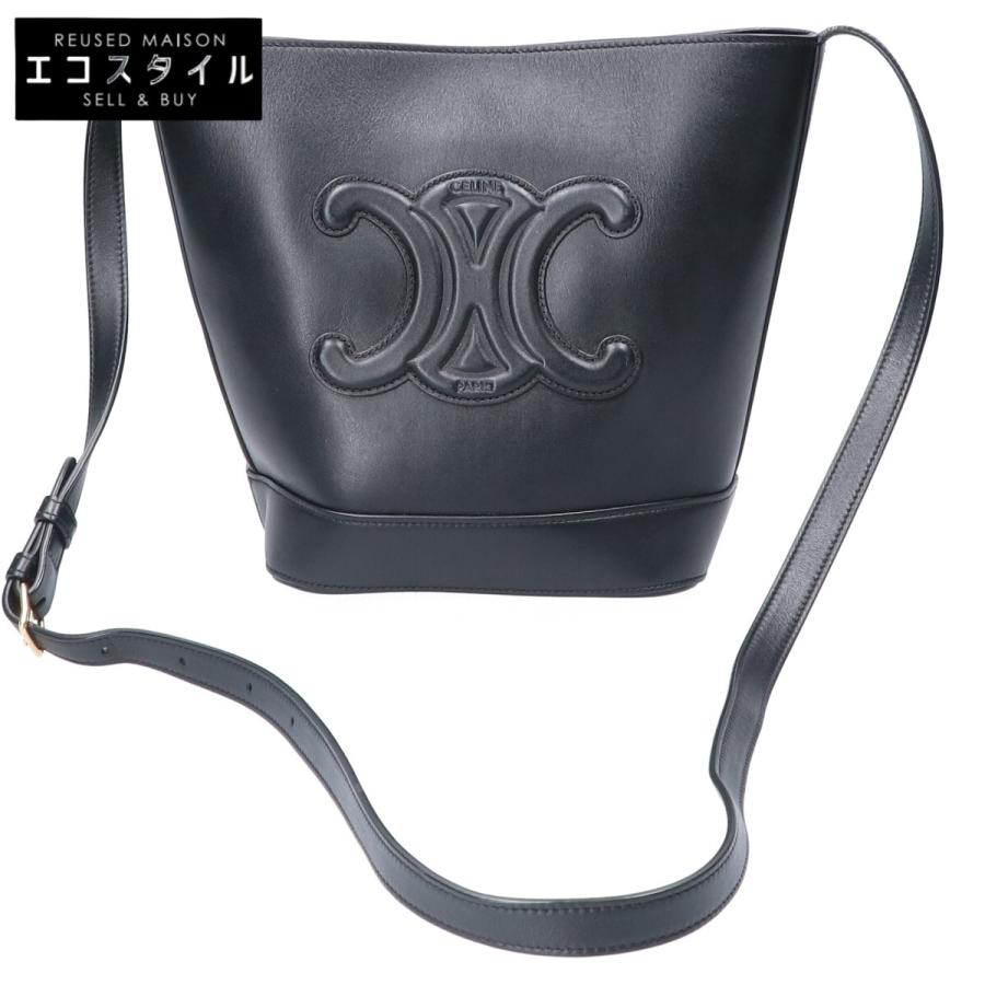 CELINE（セリーヌ） カーフスキン スモール バケット キュイル