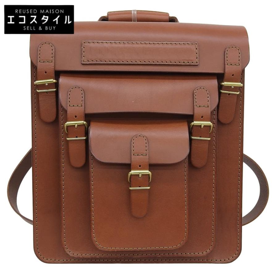 HERZ（ヘルツ） 美品 仙台店12周年記念鞄 チョコ 3つのかぶせと5本