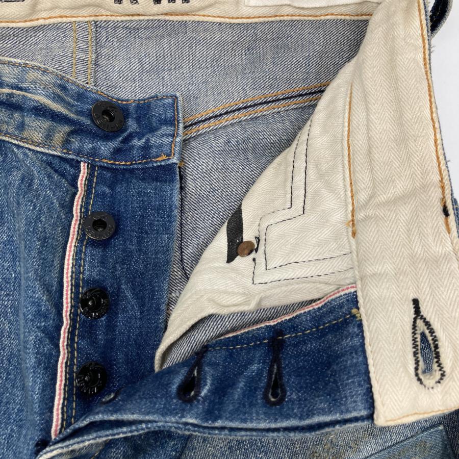 DENHAM デンハム RBJ SKIN インディゴ スリムフィット セルビッチ 赤耳