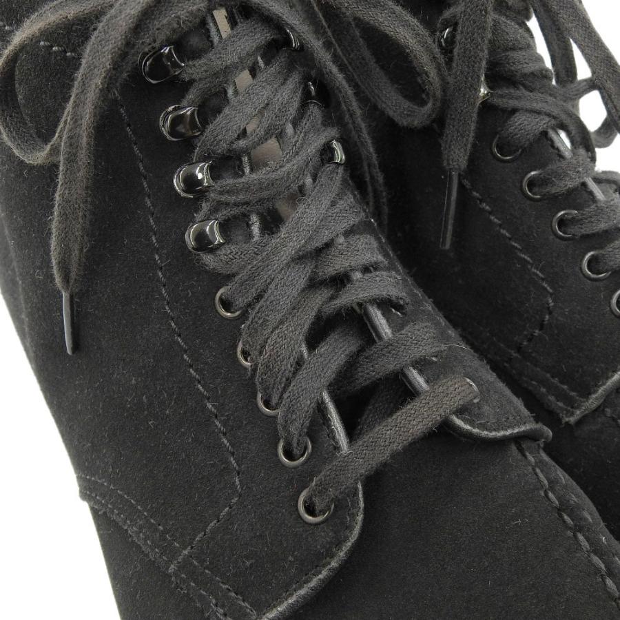 ALDEN（オールデン） スエード タンカーブーツ メンズ ブラック サイズ